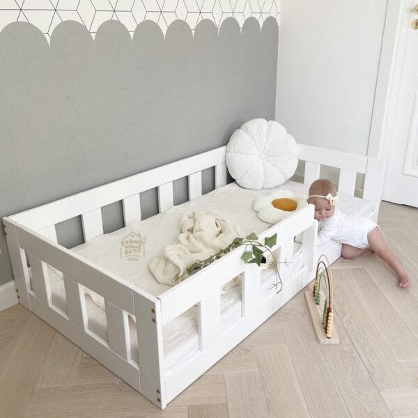 Babybett Bodenbett Massiv